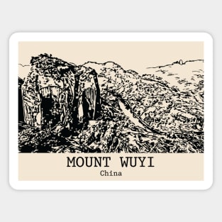 Mount Wuyi - China Magnet